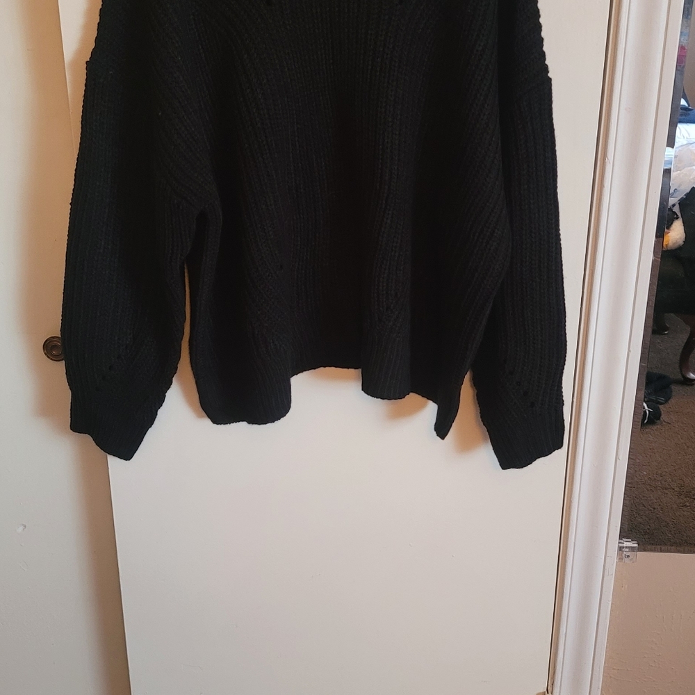 Black sweater
